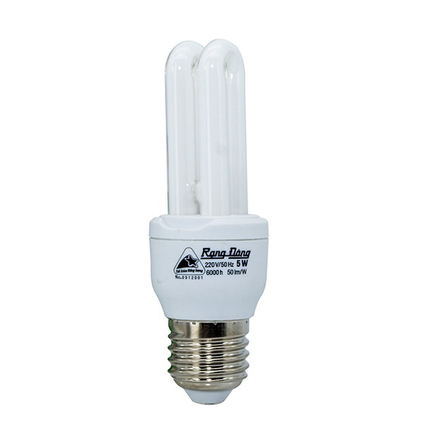 Bóng Đèn Compact 2U 11W Ánh Sáng Xanh