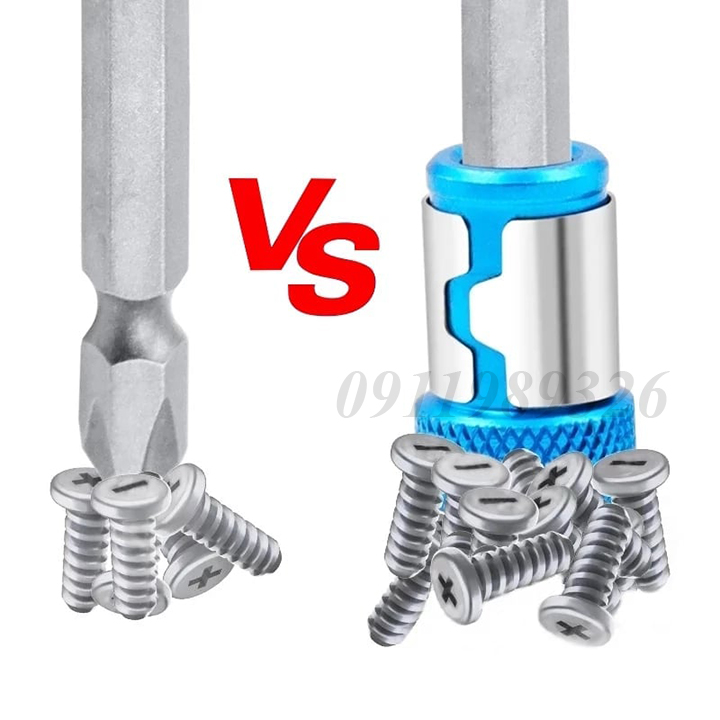 [HCM]Bộ 2 đầu nam châm gắn mũi bắt vít siêu hít