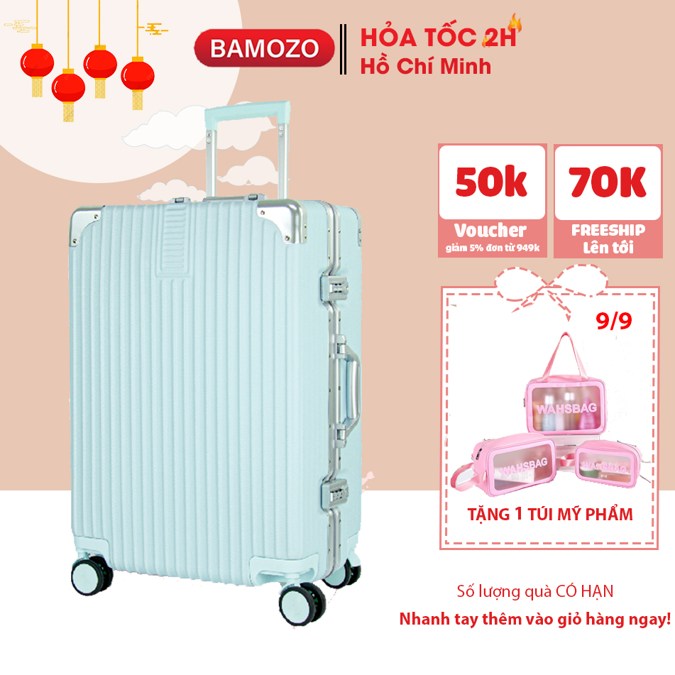 Vali Du Lịch Bamozo Khung Nhôm 9066