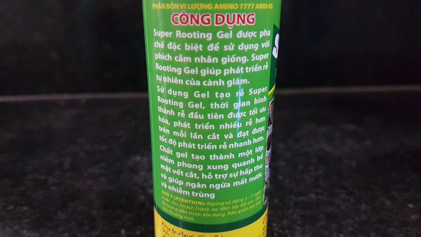 [HCM]Kích rễ ươm kie SUPER ROOTING GEL.(Chai 100ml)