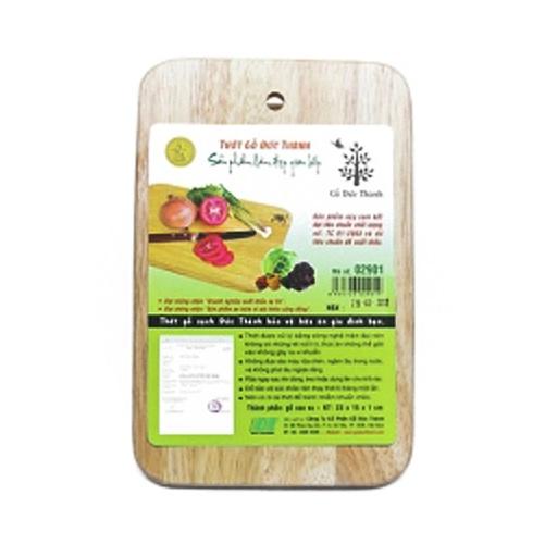 Thớt Chữ Nhật Mỏng Gỗ Đức Thành 02901