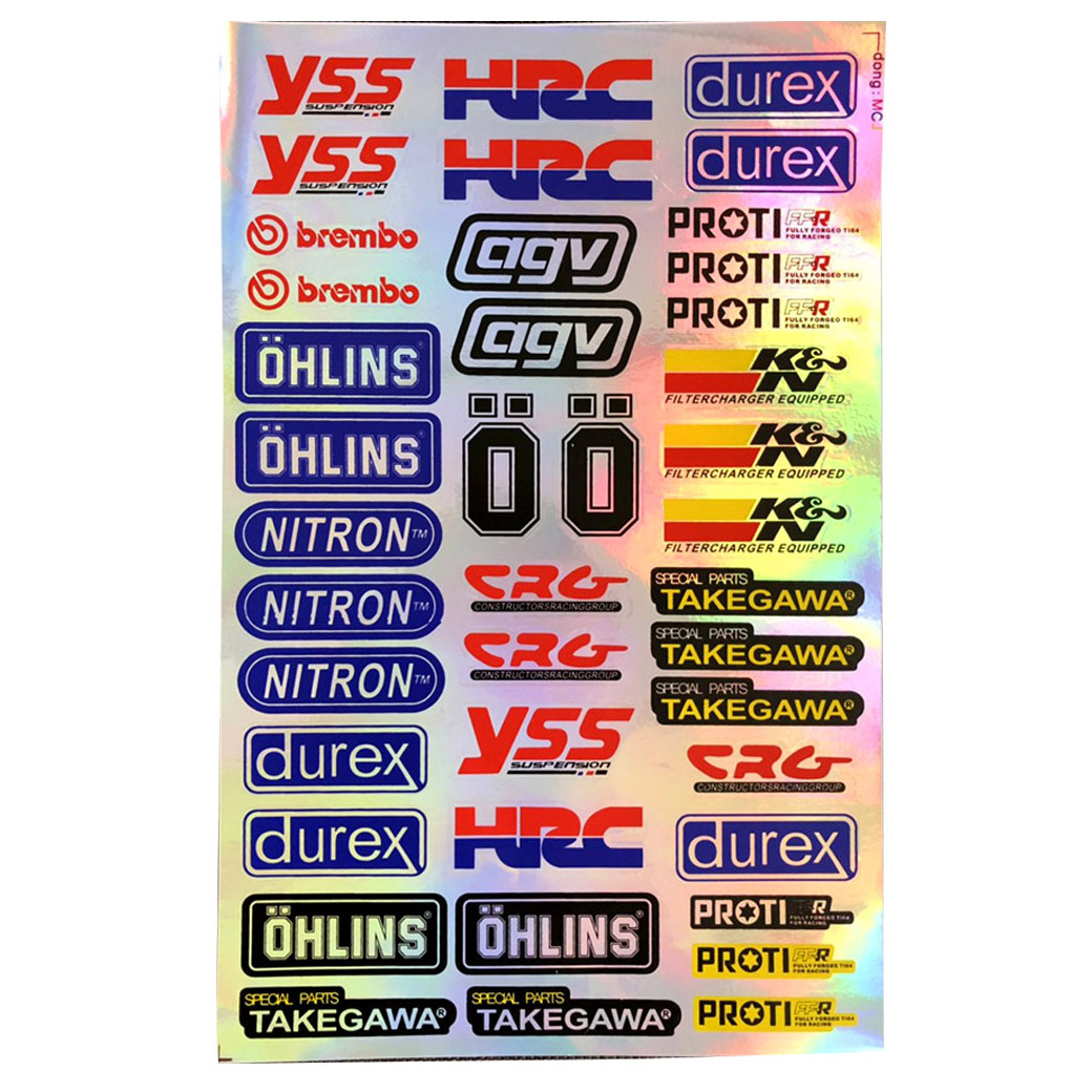 [HCM]Tem Dán Xe Máy  Đề Can  Logo [ Chọn theo số ]