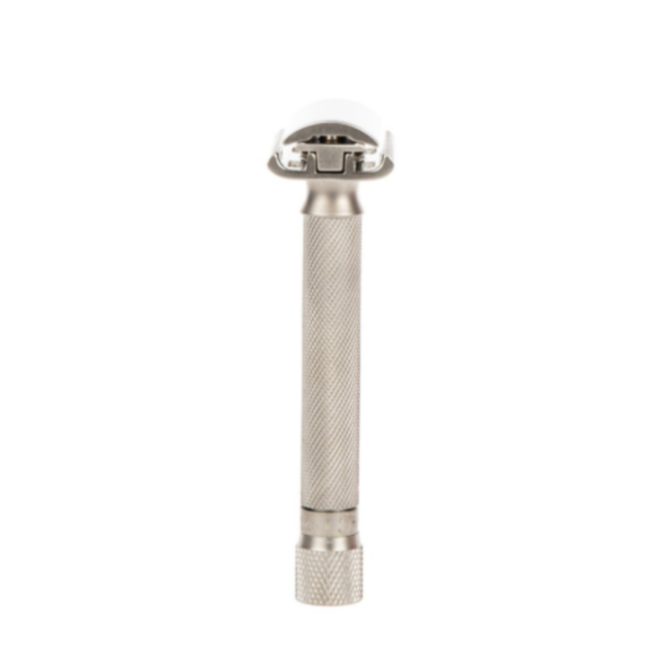 Dao cạo râu Parker VARGR – Satin Chrome