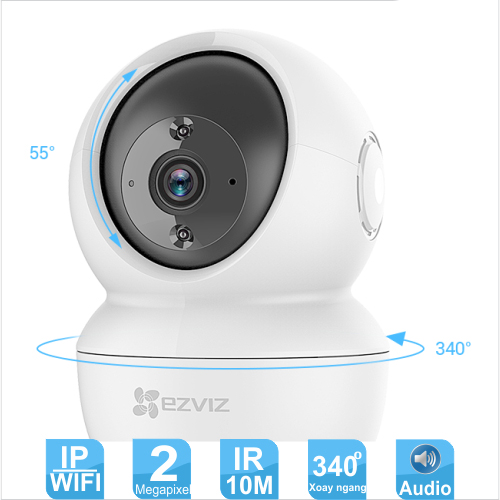 Camera Xoay 360 Wifi Ezviz C6N 1080p