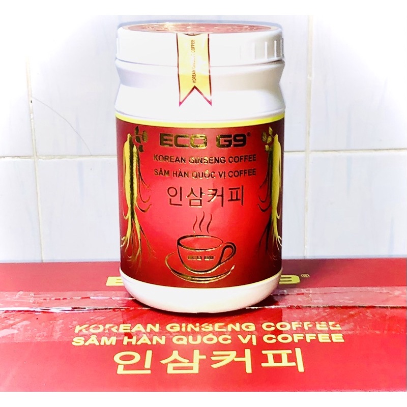 CÀ PHÊ SÂM HÒA TAN THƯƠNG HIỆU ECO G9