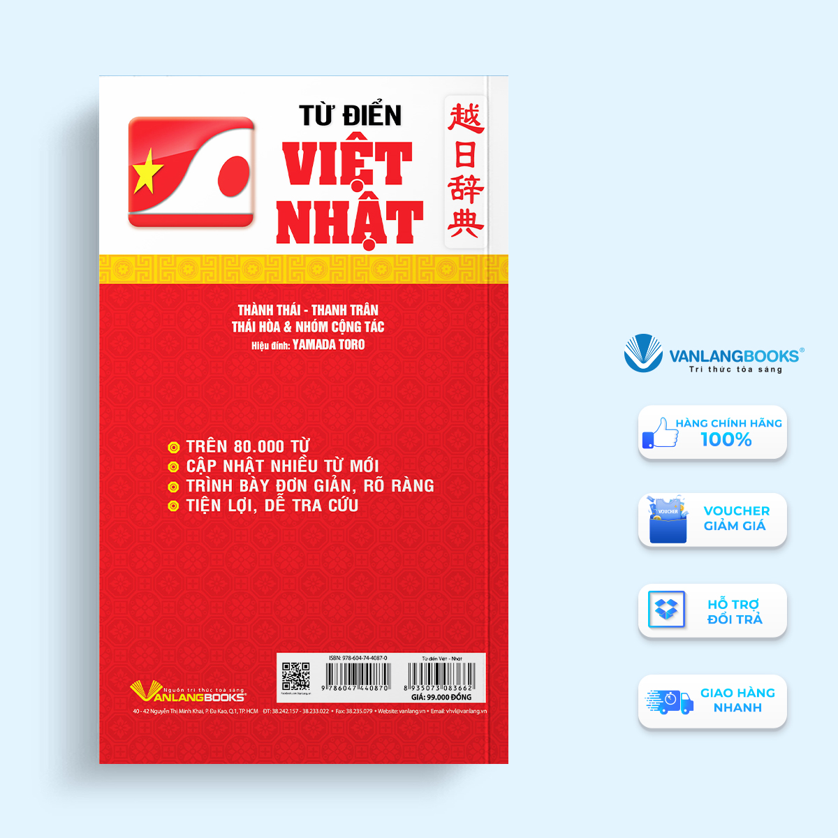 Sách - Từ Điển Việt - Nhật (Vl)-Vanlangbooks