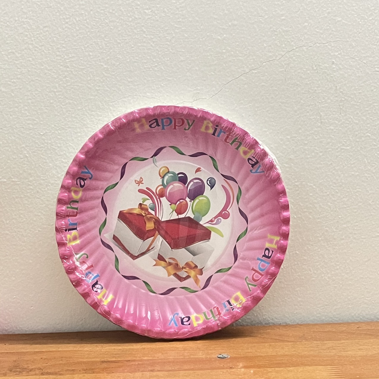 Đĩa Giấy Sinh Nhật 16cm- Xấp 10 Cái