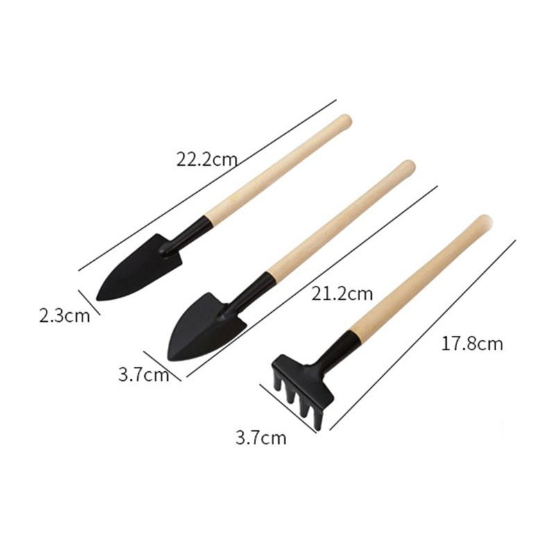 Bộ Dụng Cụ Làm Vườn Mini Trồng Sen Đá, Tiểu Cảnh