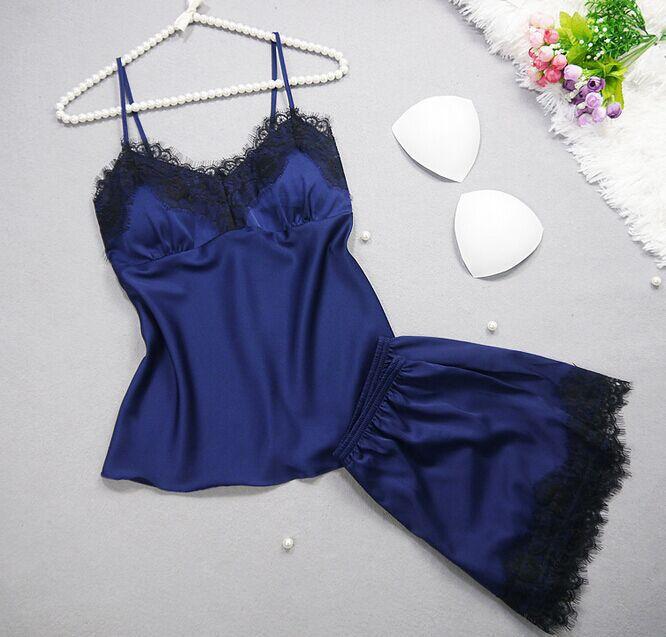 Bộ mặc nhà lụa sexy siêu xinh