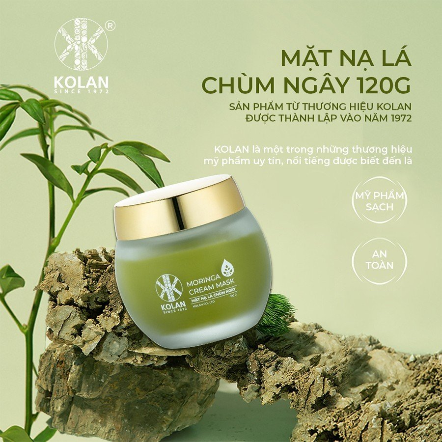 Mặt nạ lá chùm ngây 120g - KOLAN