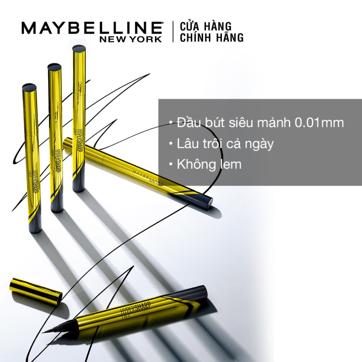 Kẻ Mắt Nước - Maybelline Hyper Sharp Liner