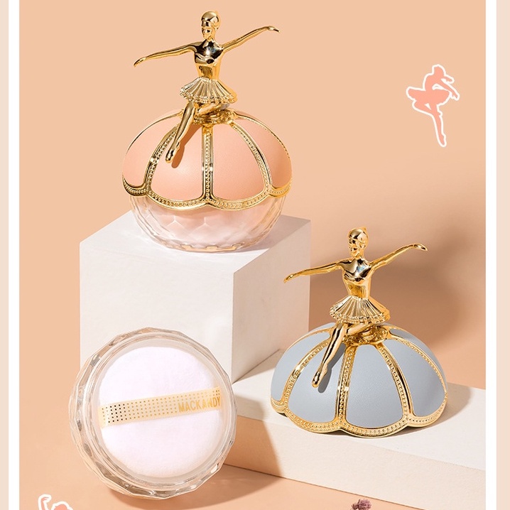 Phấn Phủ Kiềm Dầu MACK ANDY Air Sensitive Ballet MK341