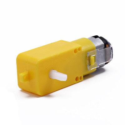Động cơ giảm tốc tt trục nhựa 3-6vdc trục đơn chế xe mô hình, robot