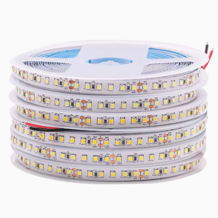 Super durable 5m 2835 12v monochrome led roll, 240 led/m, 180 led/m, 120 led/m with ready-to-use glue for home decoration, shelves,...