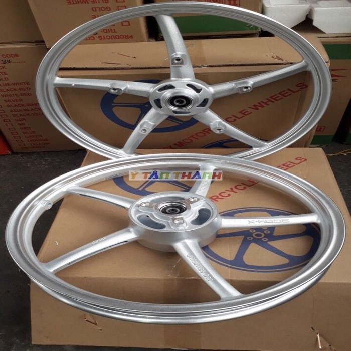 Mâm 5 Cây Dùng Cho Xe Raider Fi Màu Bạc