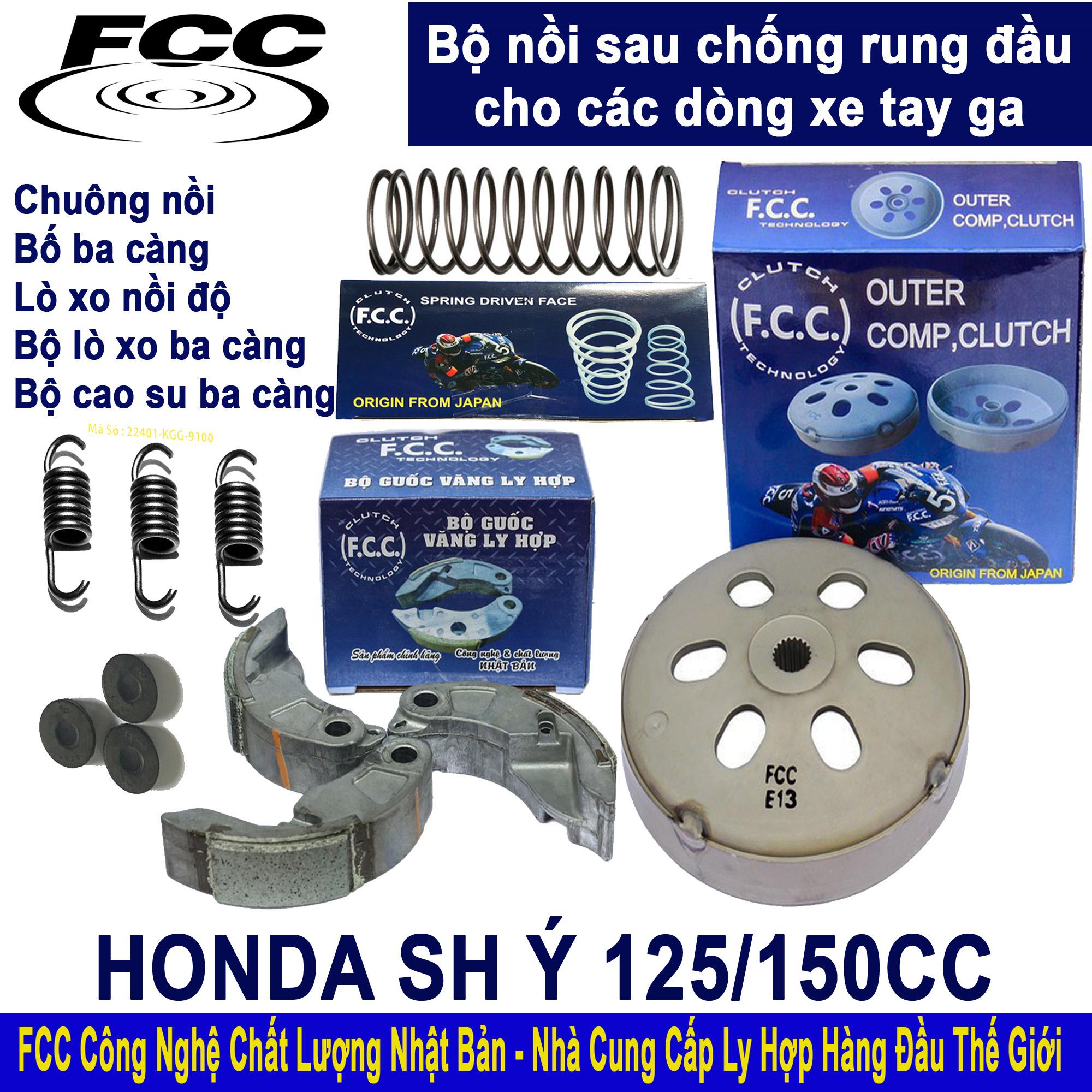 Bộ nồi sau honda sh ý 125 / 150 - chống rung đầu xe