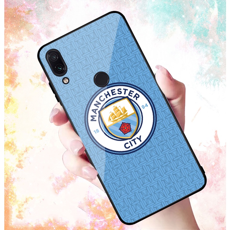 Ốp Lưng HUAWEI NOVA 3I 3E mặt kính cường lực cao cấp In hình Câu Lạc Bộ Bóng Đá