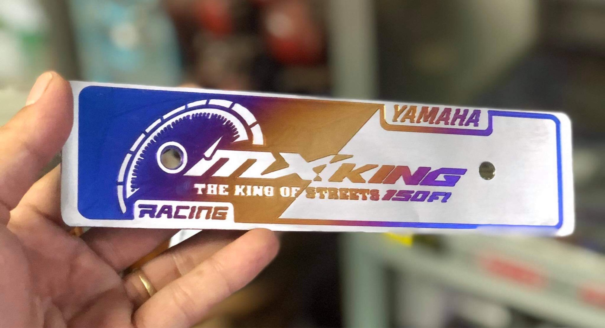 Bản tên titanium gr2 Mxking
