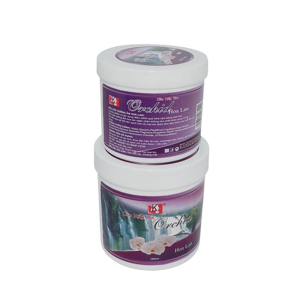 Kem ủ tóc hấp dầu xả tóc Hoa Lan LK Mềm Mượt 1000ml