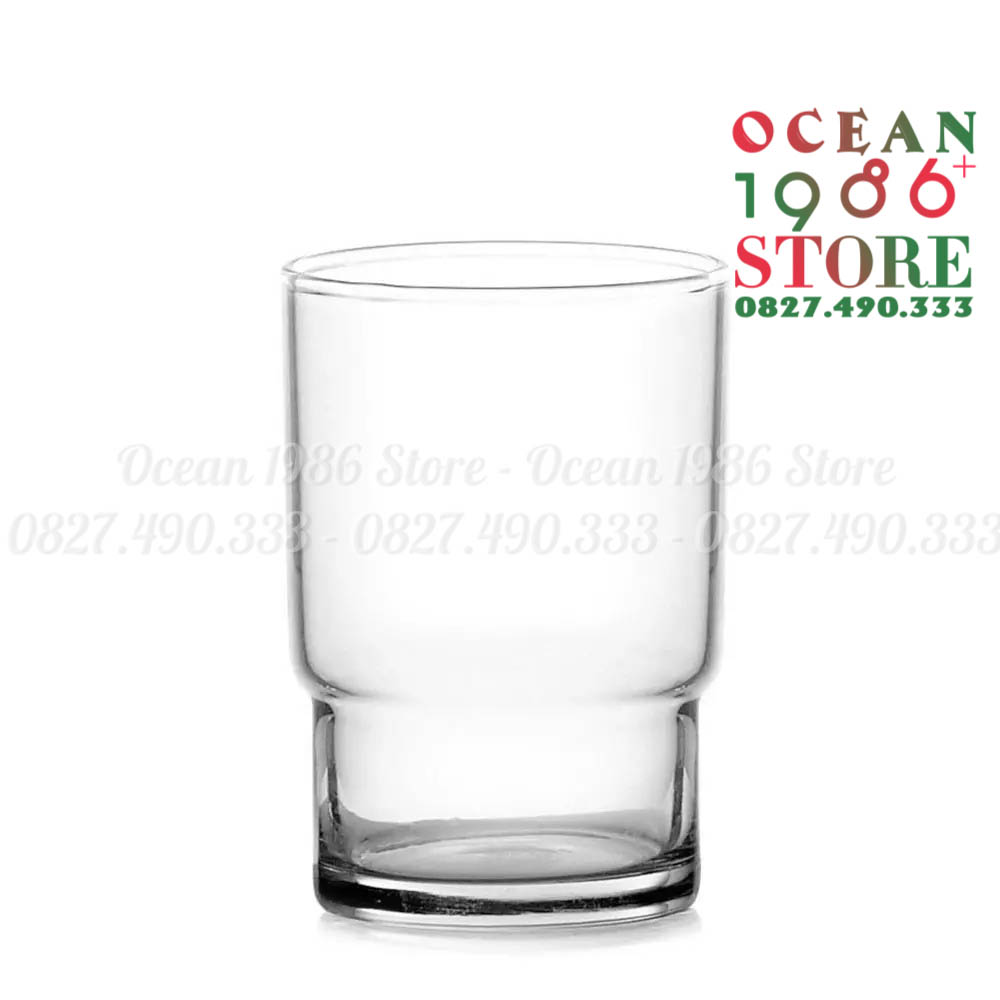 Bộ 6 Cốc Thủy Tinh Stack loại cao Ocean – B00109 – 245ml