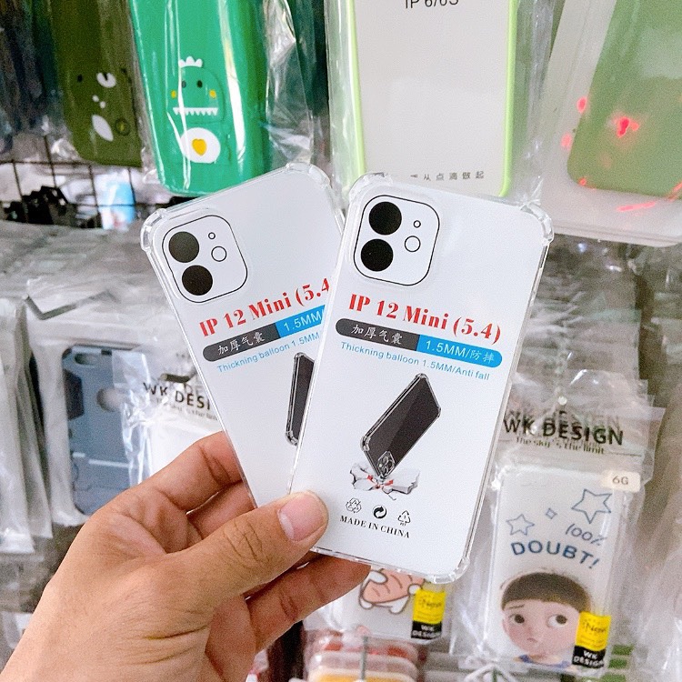 [HCM]Ốp chống sốc trong suốt trái táo 11/11 pro/11 pro max/12 mini/12/12 pro/12 pro max