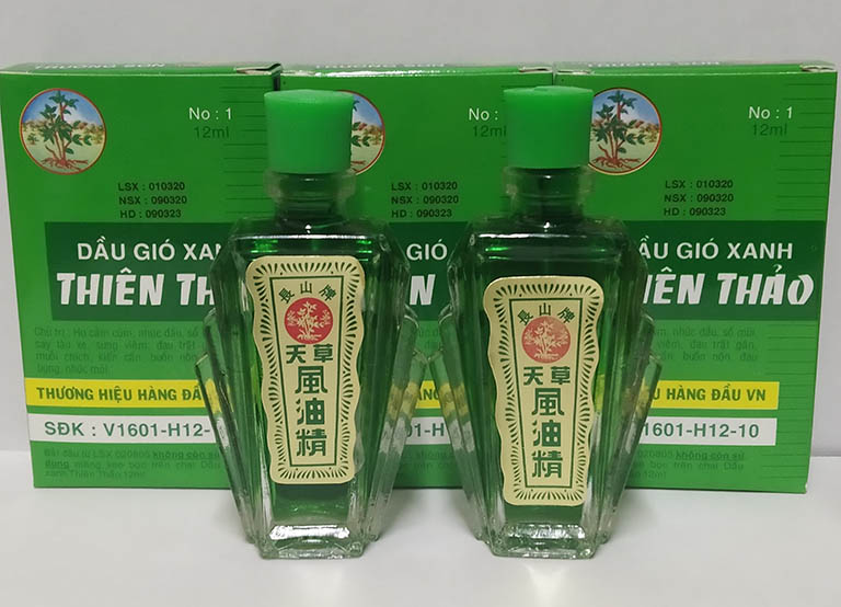 Dầu Gió Xanh Thiên Thảo - Chai 12ml