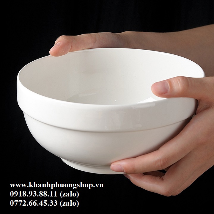 [HCM]tô sứ trắng - tô sứ