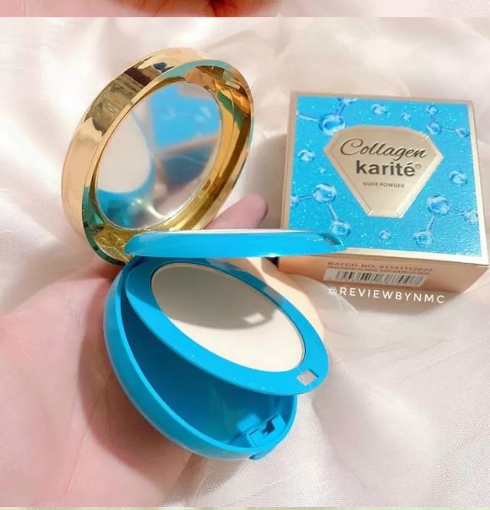 [HCM] Phấn Nền Trang Điểm 2 Tầng Collagen Karité