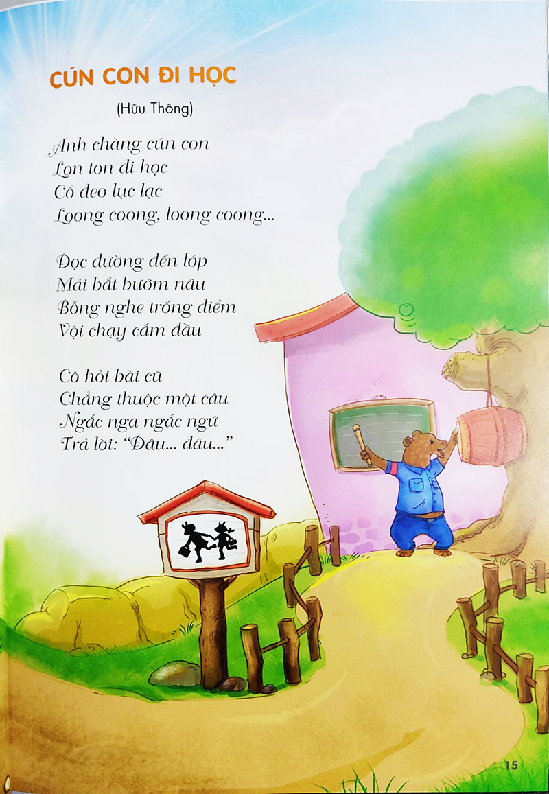 Sách cho bé - Thơ hay cho bé mầm non - Tập 2