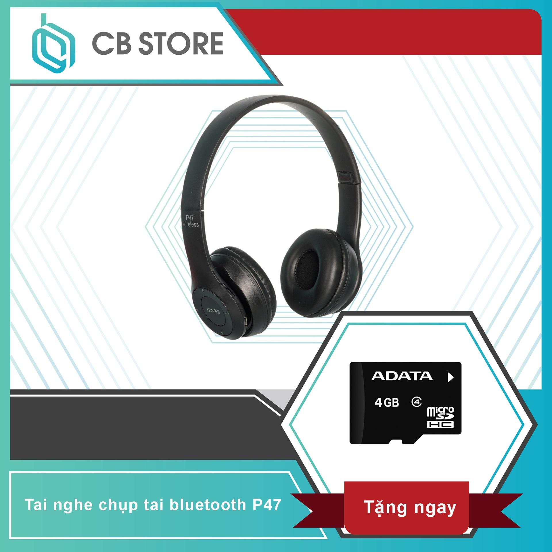 >> BÁO GIÁ TAI NGHE CHỤP TAI CAO CẤP CÓ KHE THẺ NHỚ BLUETOOTH P47 (TRẮNG) 1000002736 | Shopee Lazada Sendo Tiki mới nhất 144 Tai nghe chụp tai cao cấp có khe thẻ nhớ Bluetooth P47 - Tặng ngay thẻ nhớ tiện dụng