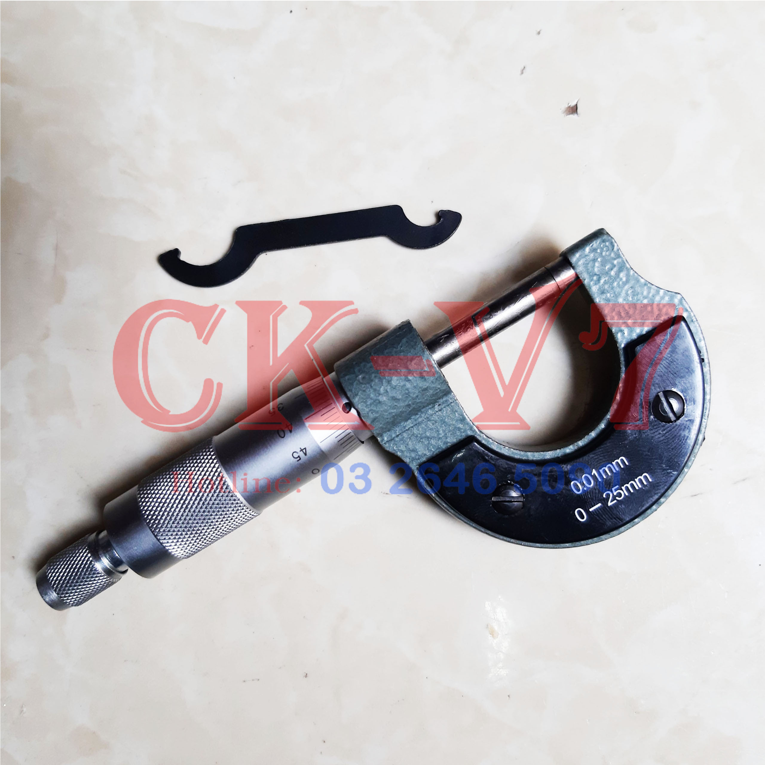 Thước Panme Đo Ngoài Loại Đẹp(0-25mm)