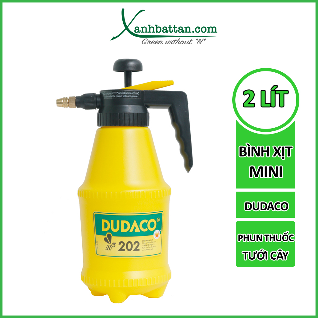 Bình Tưới Cây Dudaco 2 Lít Dùng Để Tưới Cây Kiểng - Tưới Lan, Hoa Hồng