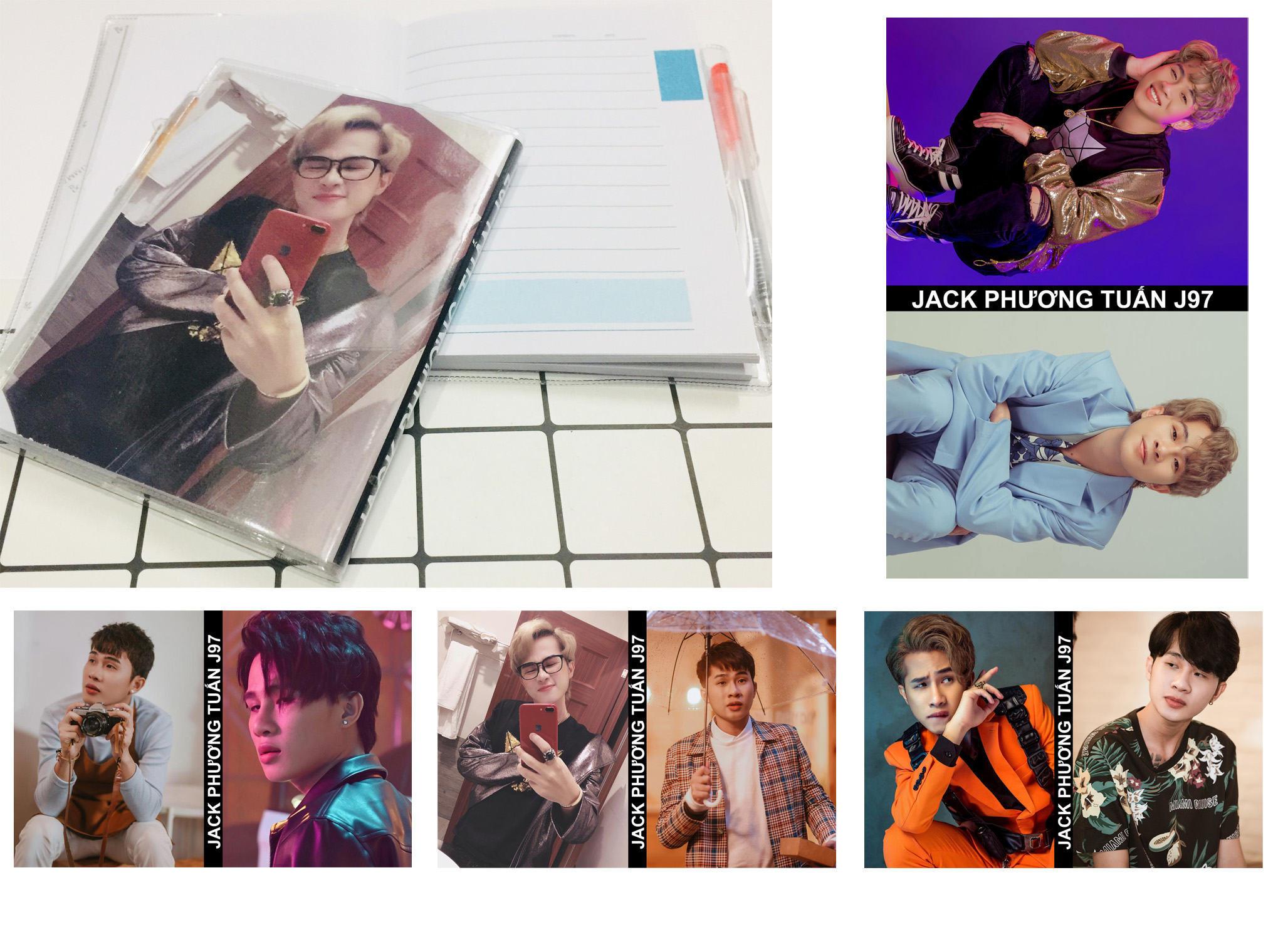 SỔ TAY NHỎ KÈM BÚT JACK PHƯƠNG TUẤN J97