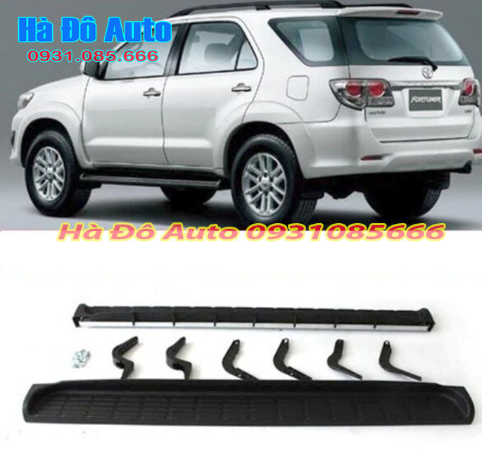Bậc Lên Xuống Toyota Fortuner 2012 2013 2014 2015 2016 - Bệ Bước Chân Fortuner 2012 Tới 2016