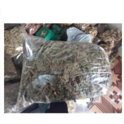 Cây lá hen khô 1KG (Cây bồng bồng) thân và lá.