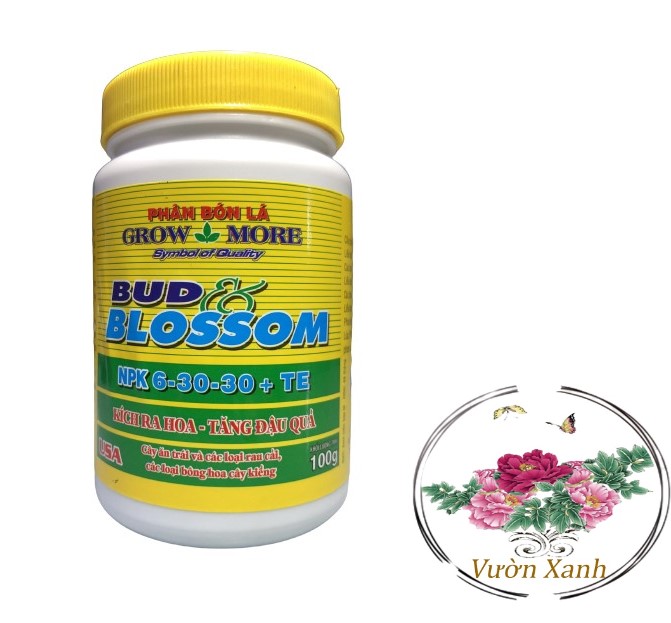 Phân bón lá grow more npk 6-30-30+te - #401a# 100g