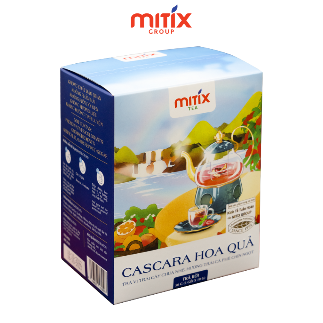 Mitix Tea Trà Cascara hoa quả hộp 50gr