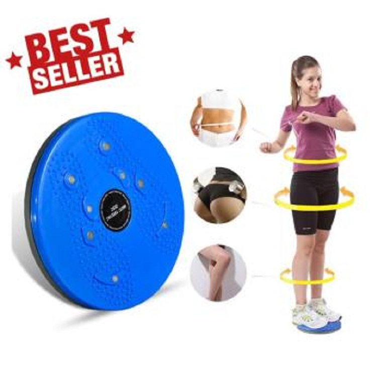 Đĩa xoay eo tập thể dục - Đĩa xoay lắc vòng eo (Xanh)