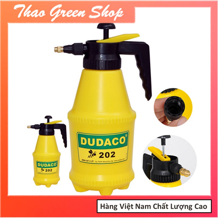 Bình Xịt Cầm Tay DUDACO 2 Lít