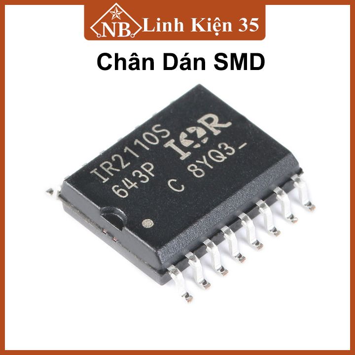 Ic ir2110 half-bridge driver điều khiển igbt chân cắm dip/chân dán smd