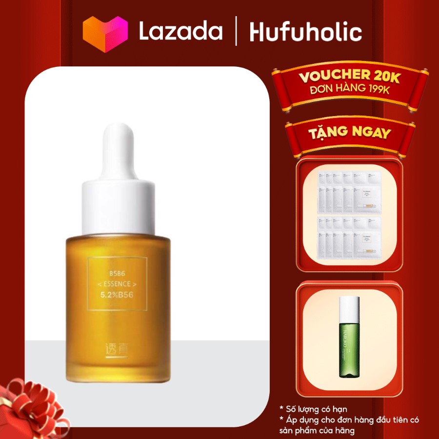 Tinh chất serum B56 LUCENBASE giảm mụn kiềm dầu phục hồi da B5B6 Essence