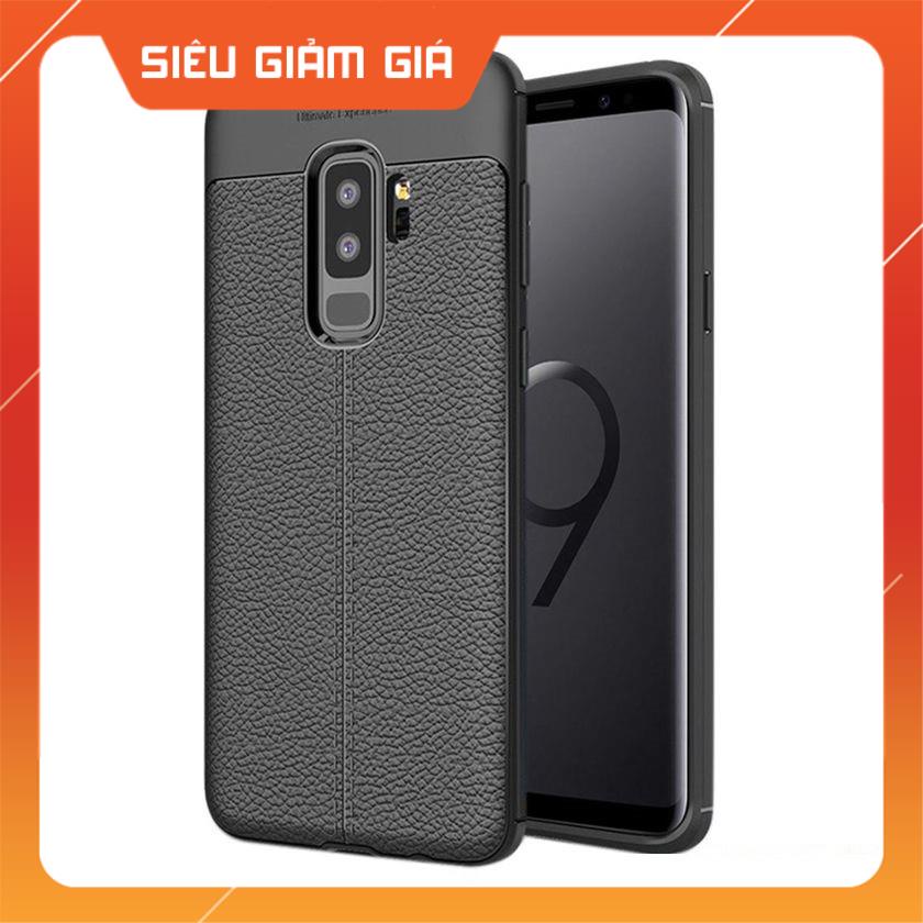 ỐP LƯNG VÂN DA CAO CẤP AUTO FOCUS CHO SAMSUNG S9 - SAMSUNG S9 PLUS ( S9+ )