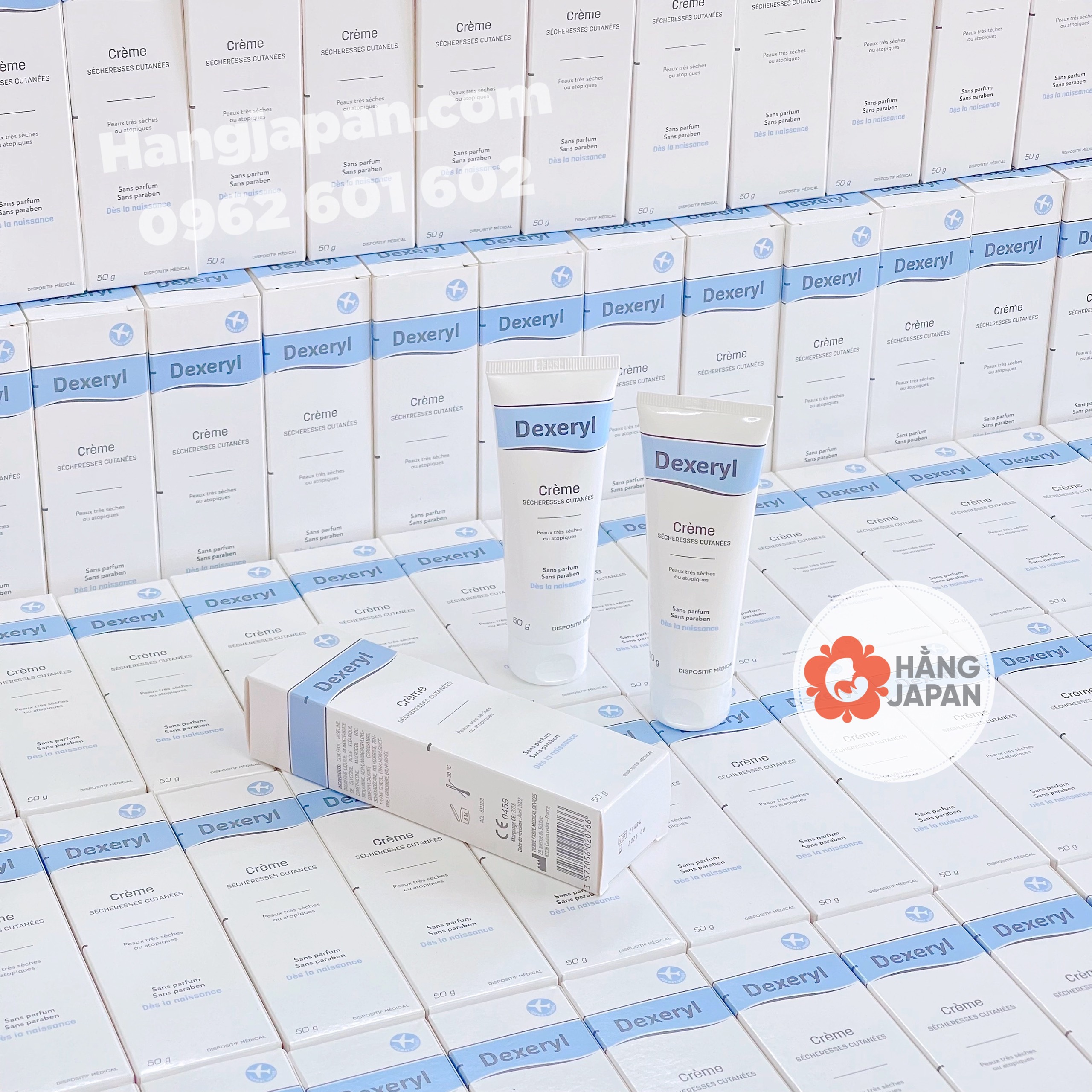 Kem dưỡng ẩm chống nẻ/chàm Dexeryl 50g - Hàng Pháp