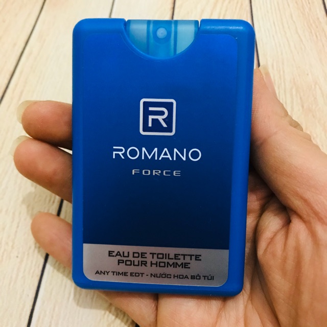 Nước hoa bỏ túi Romano Force 25ml