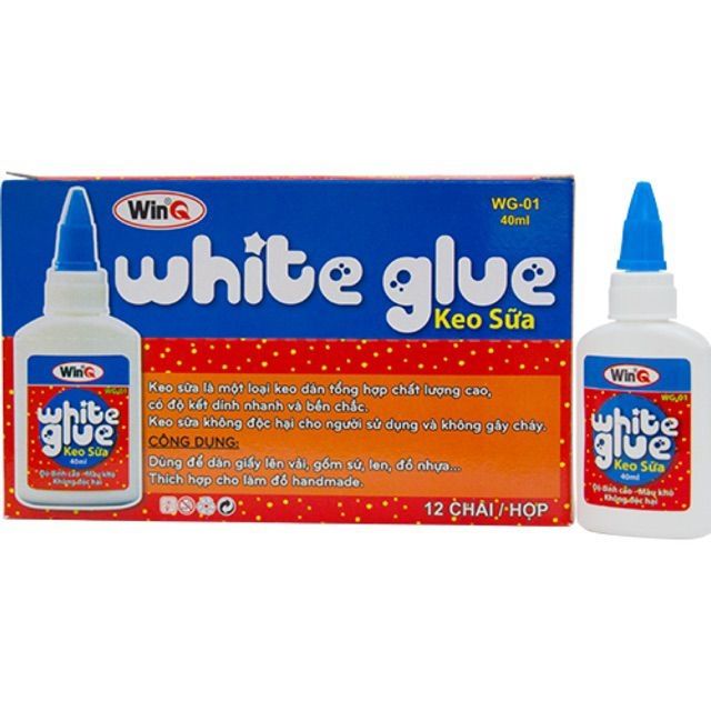 Keo sữa WinQ WG_01/WG_02 chai 40ml