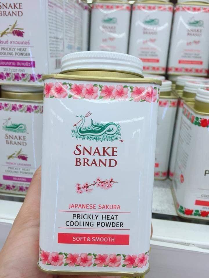 PHẤN LẠNH SNAKE BRAND 50g (MÀU HỒNG)