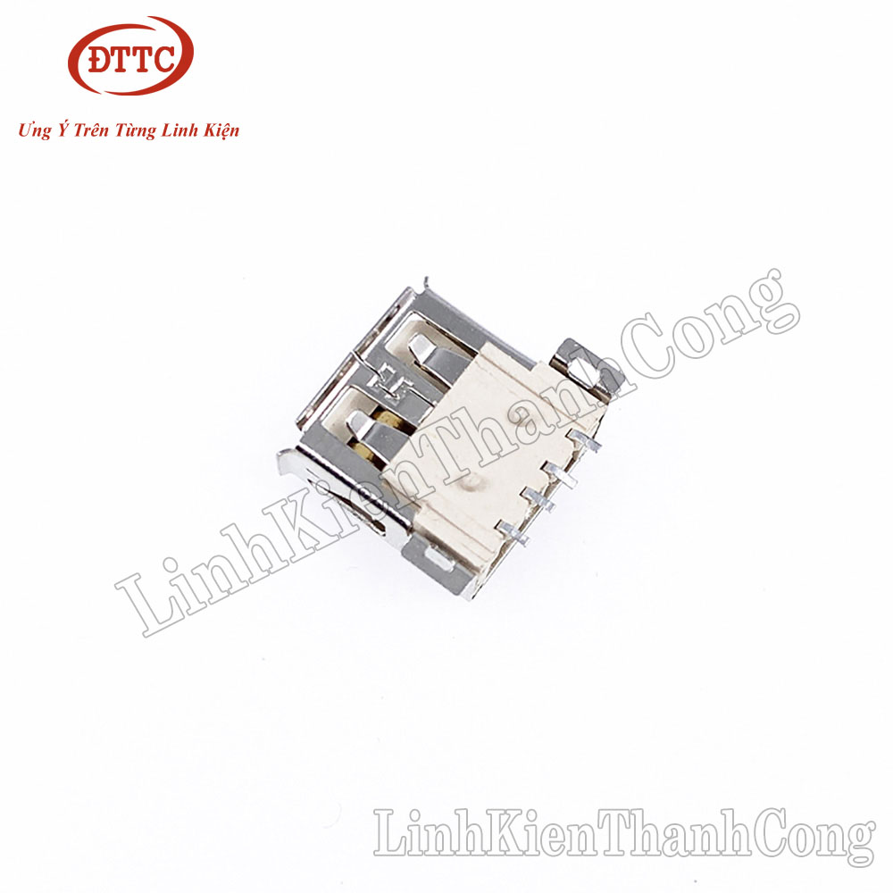 Cổng USB Cái 2.0 Type A 4 Chân Loại Dán SMD