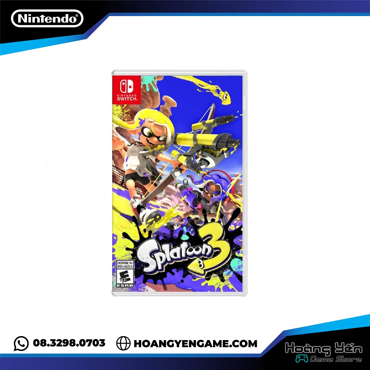 Băng  game Splatoon 3 Nintendo Switch