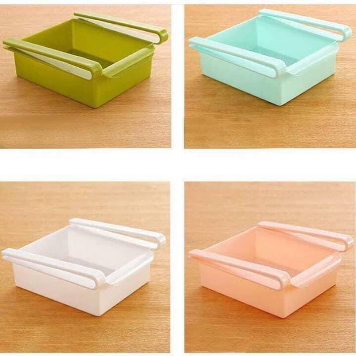 Combo 02 Khay kéo để tủ lạnh đựng đồ thông minh
