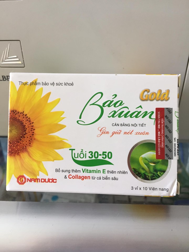 Bảo xuân vàng - cân bằng nội tiết tuổi 30-50